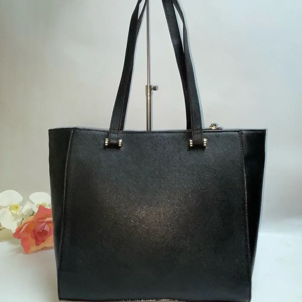 Elegant Kate Landry Black Tote Work Bag